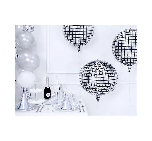 Disco Ball Balloons 22"