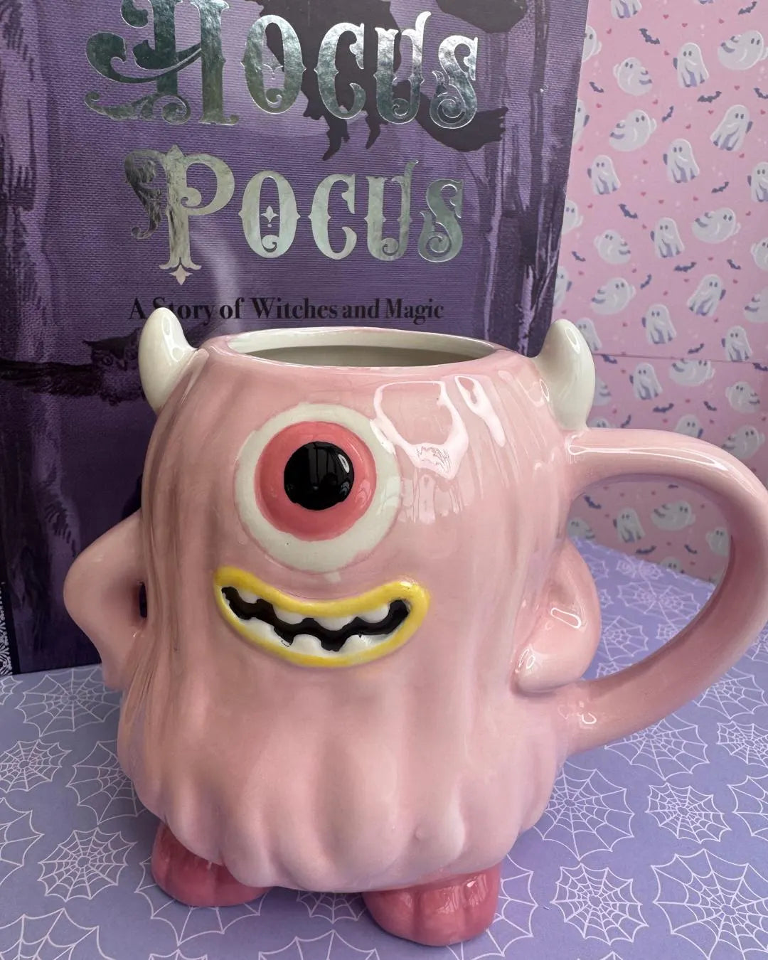 Pink Monster Mug
