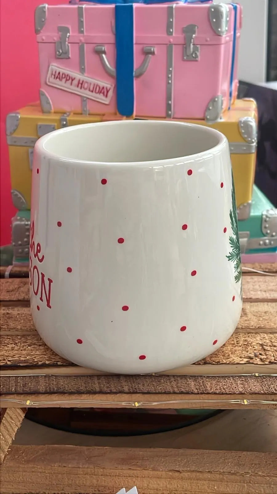 Wreath 'tis the season Mug