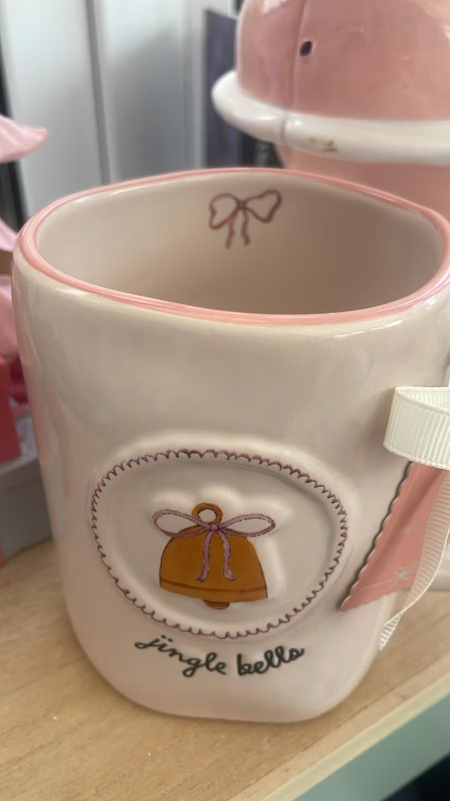 Rae Dunn Jingle Bells Mug