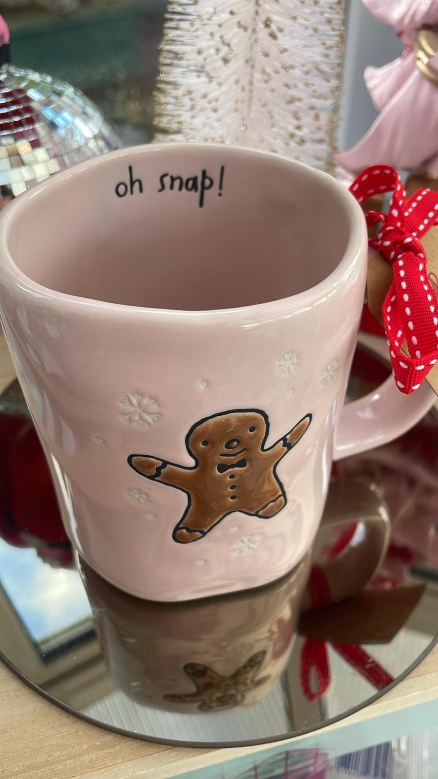 Rae Dunn Oh Snap! Mug